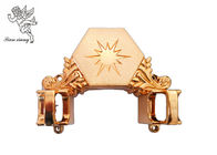 Kuningan dipersonalisasi Coffin furniture Casket Corner dengan Bahan Bintang PP