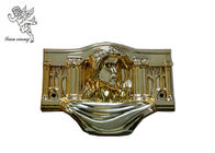 Pemakaman Christ Pattern Coffin Ornaments, Produk Pemakaman Bahan Recycle PP