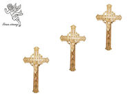 Coffin Cross Manufacturer Ukuran 29 × 16cm, Warna Berbeda Yesus 4 # Casket Crucifix