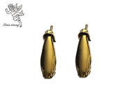 Antique Brass Color Casket Menangani Hardware, Coffin Accessories Besi