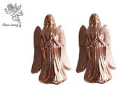 Tembaga Coffin Furniture Casket Corners Plastic Angel Pattern Gaya Amerika