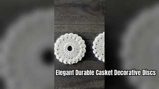 Spacer Cakram Dekoratif Peti Mati Timbul Premium