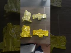 Perangkat Keras Sudut Peti Plastik Premium Trim Peti Mati Tahan Lama
