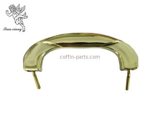 Pale Gold Plastic And Metal Casket Hardware , Wholesale Coffin Handles H9021