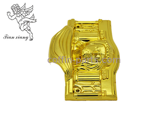 American Style Coffin Accessories, Casket Corner Plastic Coffin Fittings With Iron Tubesv