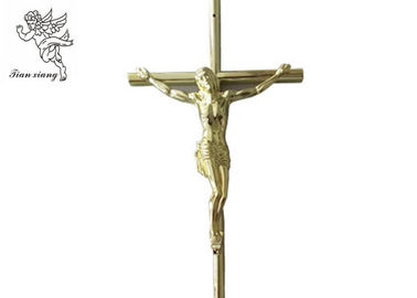 Gold Jesus Casket Cross Size 37 × 13,7 Cm, Jesus 3 # Bahan Cross Cross Coffin