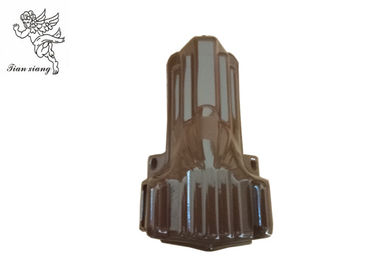 Brown PP Virgin Casket Corners Coffin Hardware Dekoratif 7 # Warna Disesuaikan