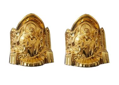 Christ Model Material Coffin Decoration, Ornamen Coffin Bahan PP / ABS