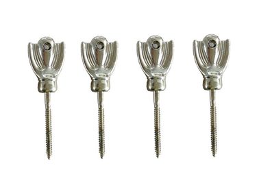 Peti Kemas Fastening Silver Screw In Coffin, Ornamen Coffin yang Disesuaikan