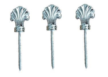Aksesoris Plastik Perak dan Metal Coffin, Hardware Peternak Hardware Screw For peti mati