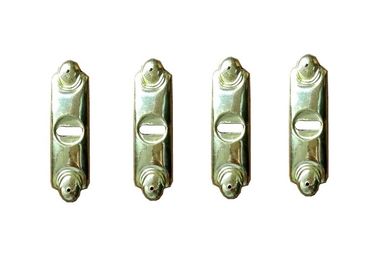 Pale Gold Long Coffin Aksesoris Bracket, Peti mati Aksesoris Pemasok