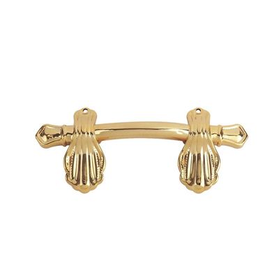 Casket Cross 37 × 13.7cm Warna Emas Bahan PP Coffin Cross Crucifix