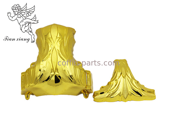 American Style Funeral Gold Atau Silver Plastic Casket Corner 1 #