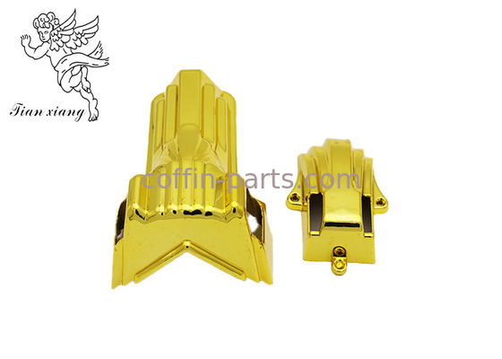 OEM Customized Funeral Casket Corners Set With Coating Film