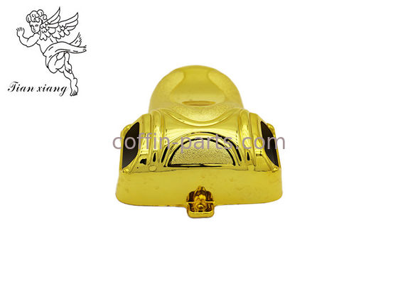 Plastic / PP / ABS Coffin Decoration Casket Corners Gold Silver Copper / Customizable