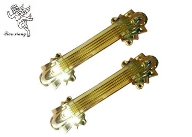 Recycle Plastic Coffin Handles Eruopean Standard Style Silver For Casket Section