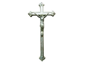 Funeral Jesus Decoration Coffin Crucifix Size 38.5 × 18.5 Cm PP Recycle Materials