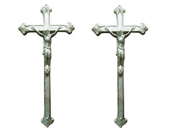Funeral Jesus Decoration Coffin Crucifix Size 38.5 × 18.5 Cm PP Recycle Materials
