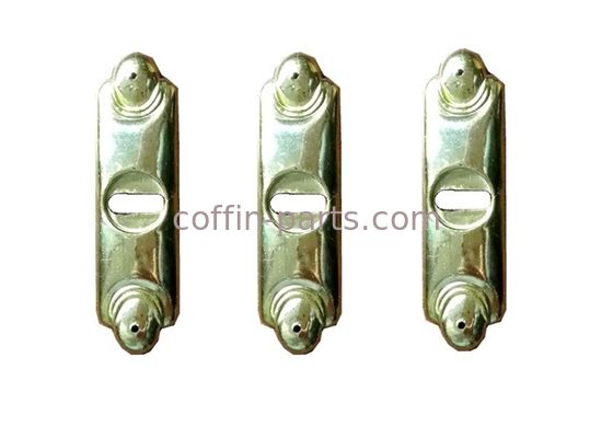 Long Shape Coffin Bracket 5# PP Plastic Funeral For Casket Screw Fastening