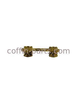 Swing Bar Casket Handle Hardware / Coffin Decoration Handles Wear Resistance