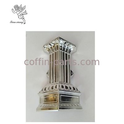 Pale Gold Coffin Swing Handle African Style Abs Pp Plastic Material