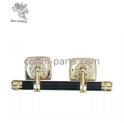 Pale Gold Coffin Swing Handle African Style Abs Pp Plastic Material