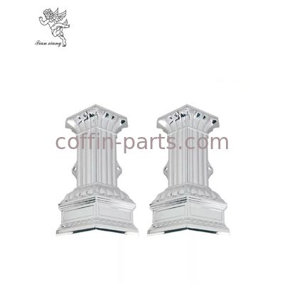 Pale Gold Coffin Swing Handle African Style Abs Pp Plastic Material