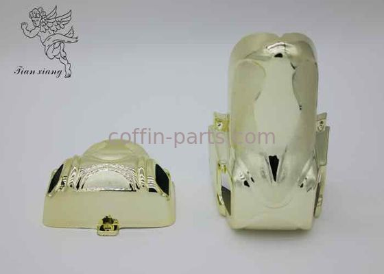 Pale Gold PP Virgin Casket Corners Plastic PP ABS Material