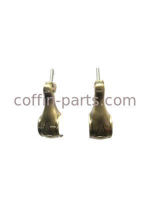 Perangkat Peti Mati Custom Made Zinc Alloy Arm Handle Untuk Orang Mati